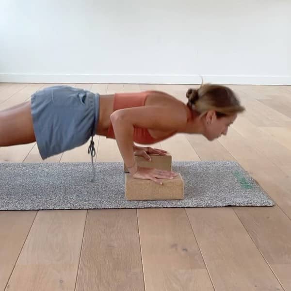 Yoga Practice With PIERRE Cork Blocks