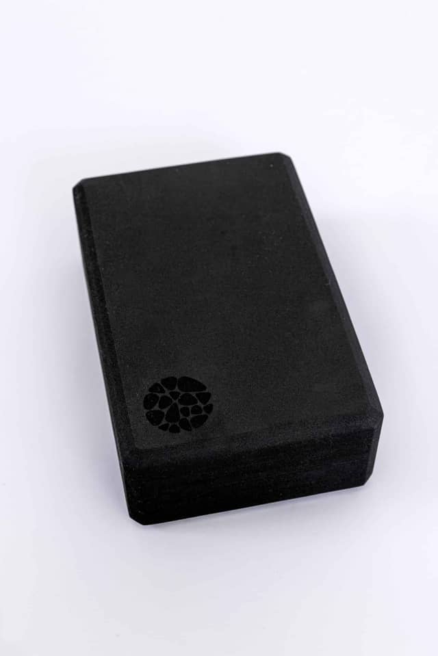 Black Yoga Block by PIERRE