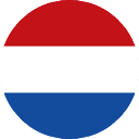 Circular Flag Of The Netherlands