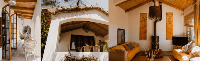 Rustic Mediterranean House And Yoga Retreat Interior