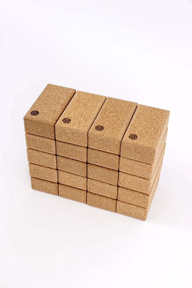 Stack of PIERRE Cork Blocks