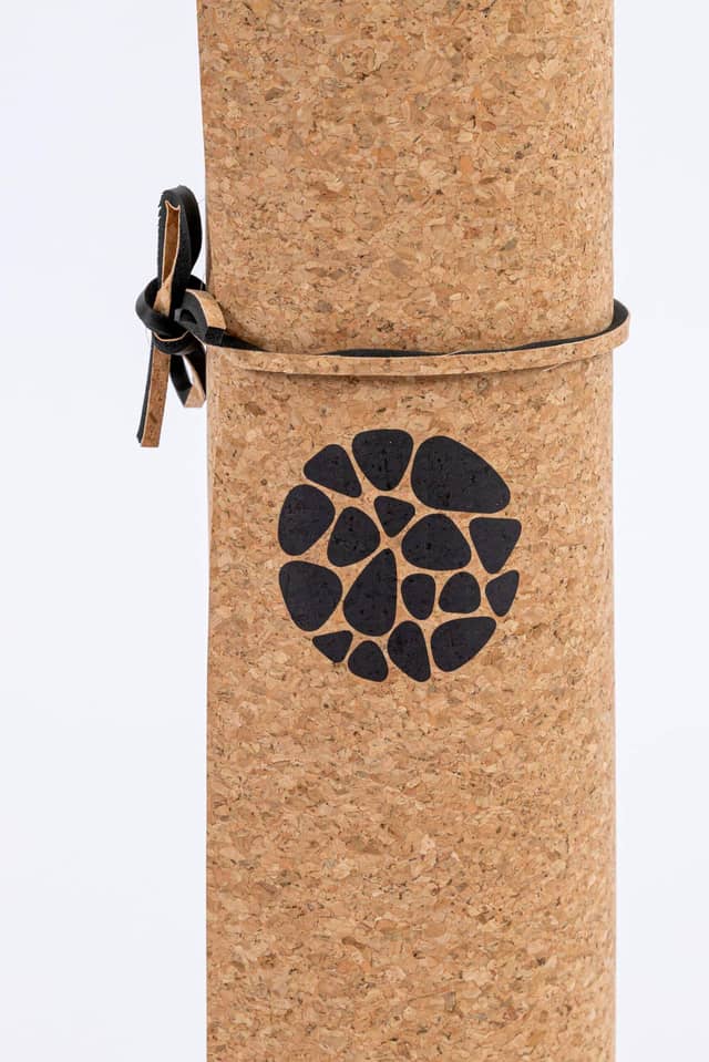 Rolled PIERRE Cork Yoga Mat