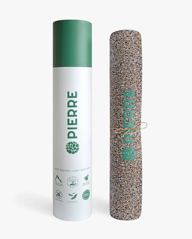 PIERRE Recycled Cork Yoga Mat