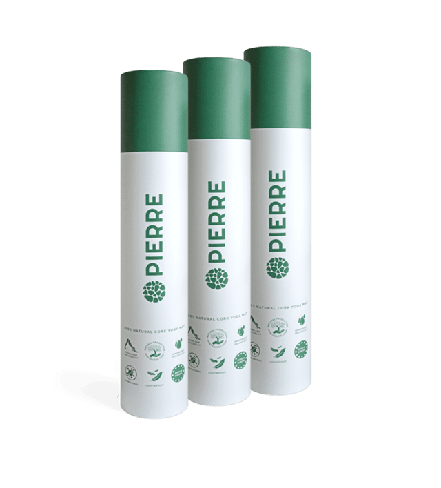 PIERRE Sustainable Yoga Mat Packaging