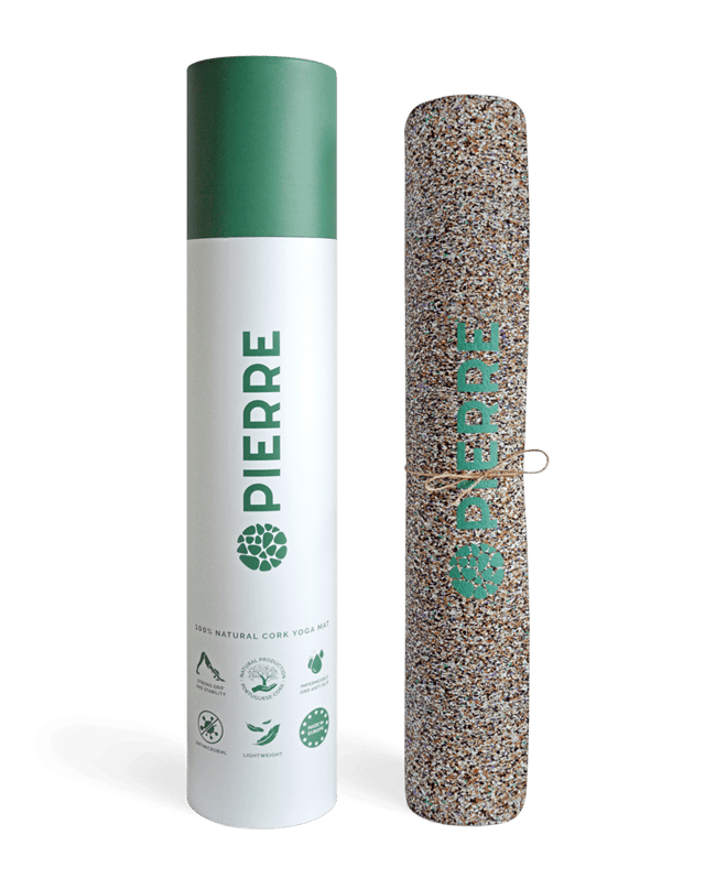 PIERRE Recycled Cork Yoga Mat
