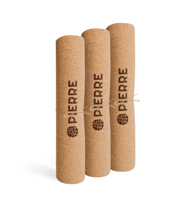 Three Rolled PIERRE Cork Mats
