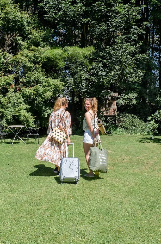 Travelers Carrying PIERRE Cork Mat