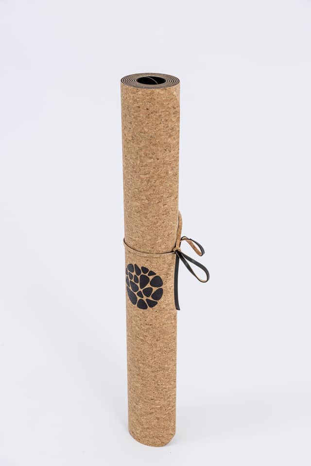 PIERRE Rolled Cork Yoga Mat