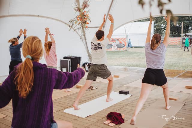 Festival Dome Class Arms Raised Tent