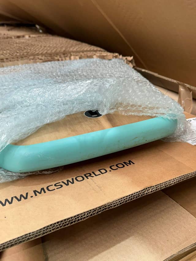 Wooden Equipment Inside Shipping Box