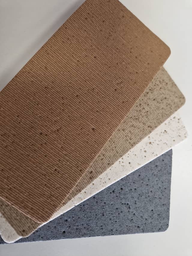Lizard Yoga Mat Colour Palette Samples
