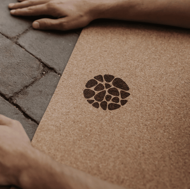 PIERRE Cork Yoga Mat Detail