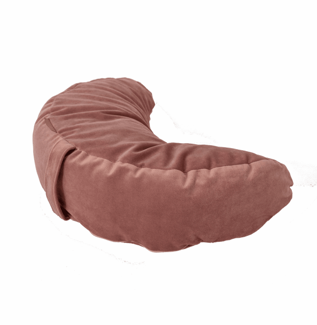 Pink Crescent Meditation Cushion PIERRE
