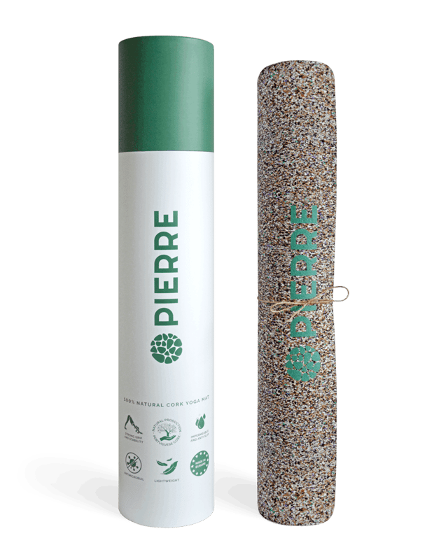 PIERRE Recycled Cork Yoga Mat