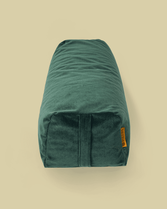 Dark Green PIERRE Yoga Bolster