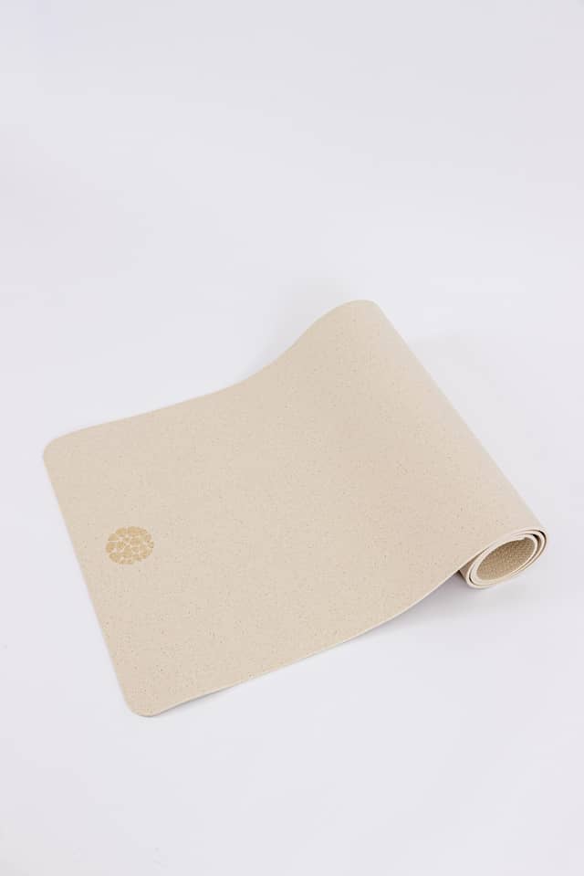 Unrolled Cream PIERRE Yoga Mat