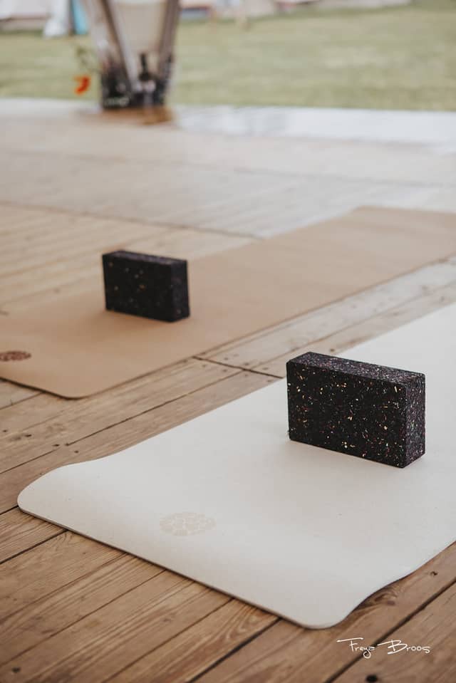 Festival Dome Block On Rolled Mat