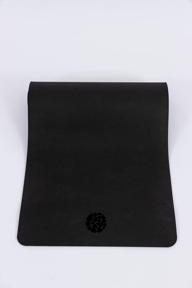 Black Rubber Base PIERRE Yoga Mat