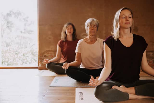 Group Meditation on PIERRE Cork Mats