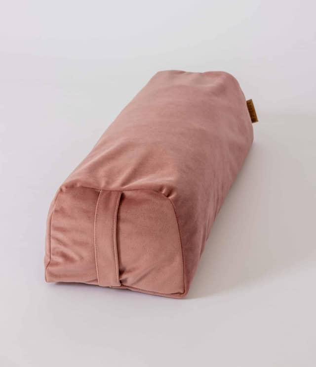 PIERRE Dusty Rose Yoga Bolster