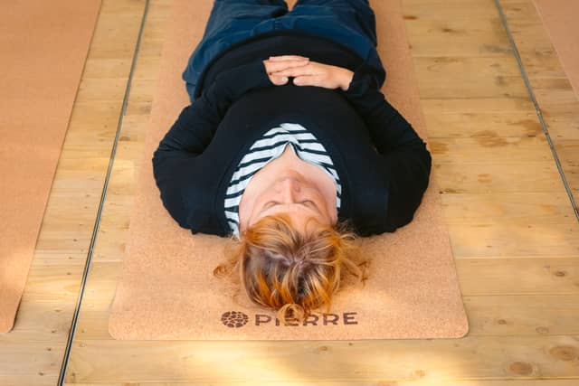 Rock Werchter Woman Savasana Blonde Mat