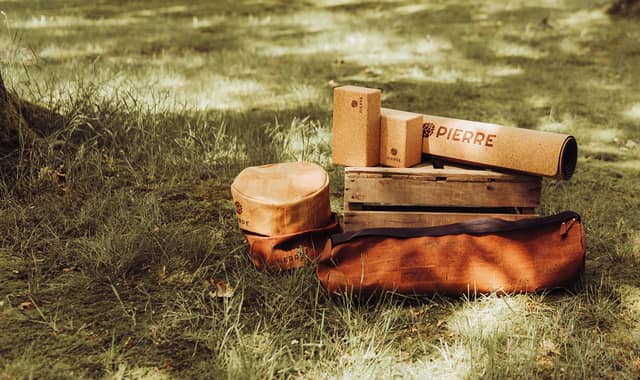 PIERRE Cork Yoga Equipment Outdoors