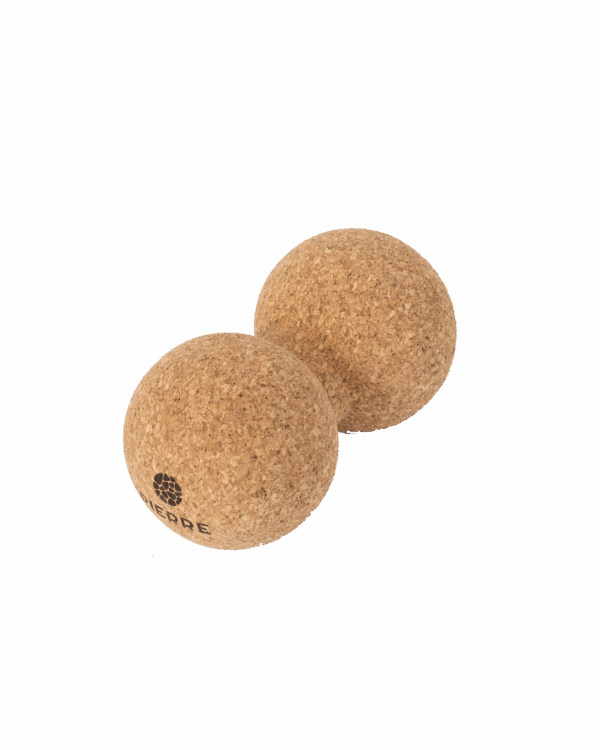 Duo massage ball cork – 8cm – Cork Massage Ball